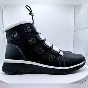 Ryka Surround Fit Faux Fur‎ Lined Winter Ankle Boots – Black | Women’s 7.5